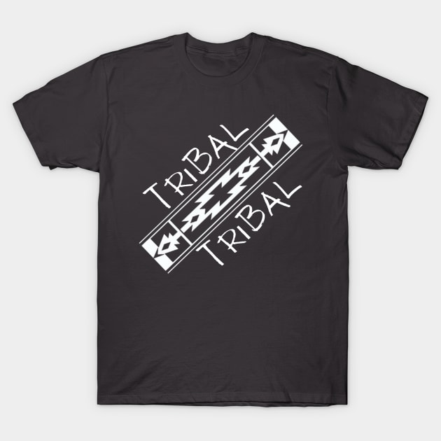 Tribal Slant T-Shirt by MrPhilFox
